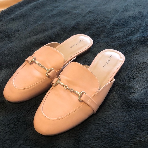 Call it Spring Size 8 pink mules - worn once! - Picture 1 of 3